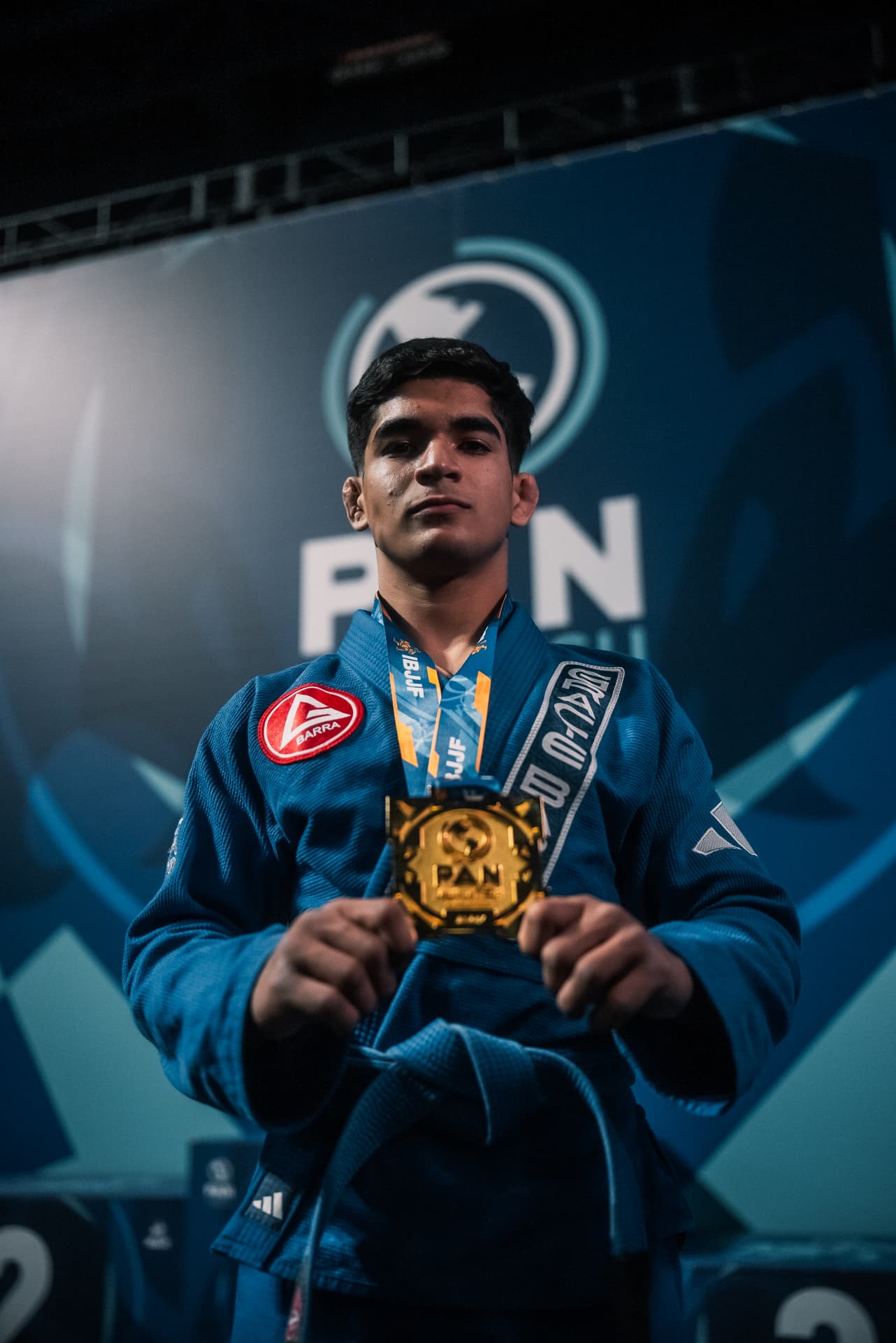 Hawann Santos at competition